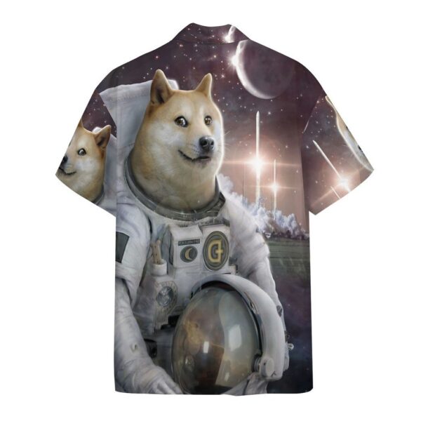 Gearhumans 3D Doge To The Moon Custom Hoodie Tshirt Apparel GO14052113 Hawai Shirt