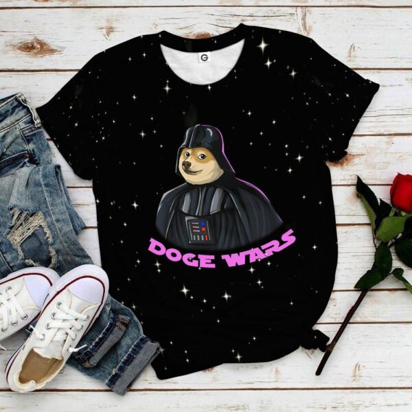 Gearhumans 3D Doge Wars Custom Tshirt Hoodie Apparel GO24052109 3D Apparel 