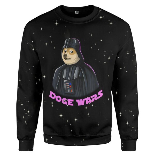 Gearhumans 3D Doge Wars Custom Tshirt Hoodie Apparel GO24052109 3D Apparel 