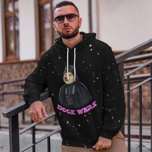 Gearhumans 3D Doge Wars Custom Tshirt Hoodie Apparel GO24052109 3D Apparel 