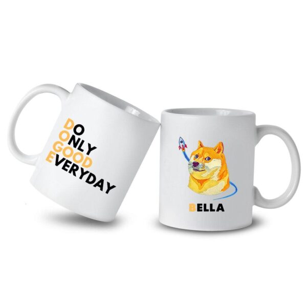 Gearhumans 3D Dogecoin Do Only Good Everyday Custom Mug GO20052111 Mug 