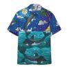 Gearhumans 3D Dolphin Stained Glass Style Custom Short Sleeve Shirt GS18062132 Hawai Shirt Hawai Shirt S