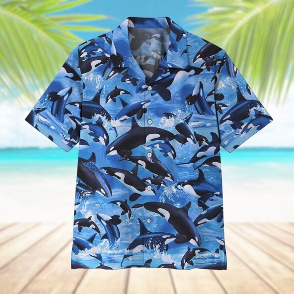 Gearhumans 3D Dolphins Hawaii Shirt ZZ1905215 Hawai Shirt 