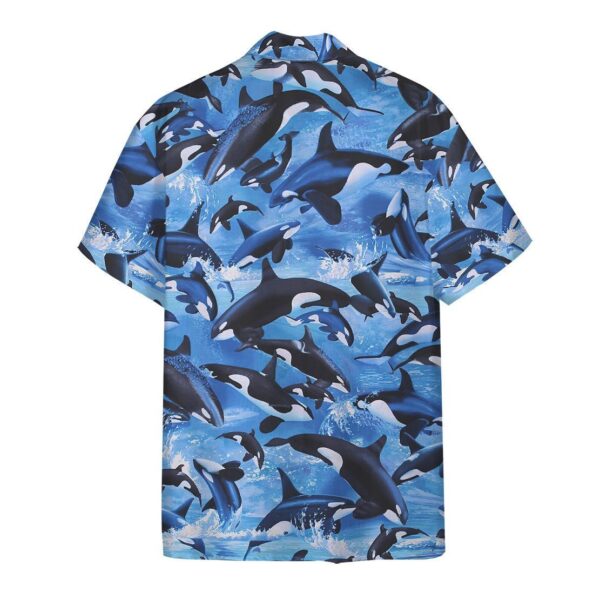 Gearhumans 3D Dolphins Hawaii Shirt ZZ1905215 Hawai Shirt 
