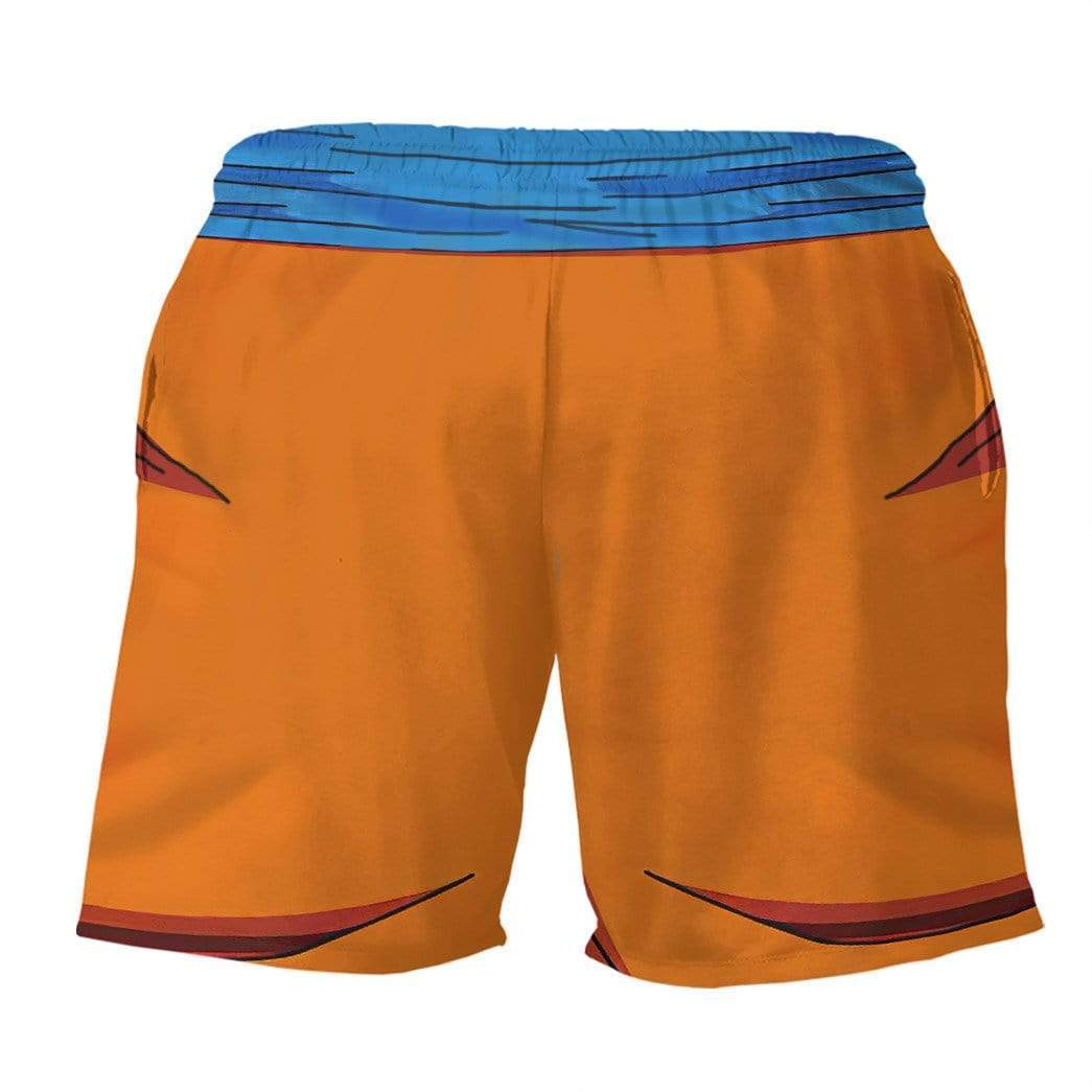 Gearhumans 3D Dragon Ball Custom Beach Shorts Men GS28074 Men Shorts