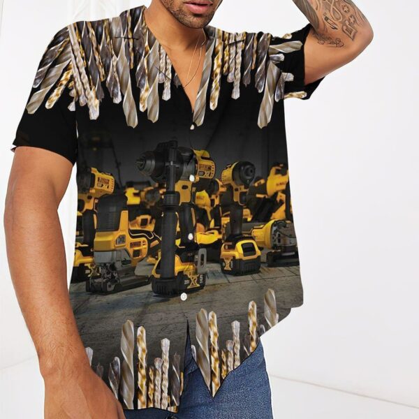 Gearhumans 3D Drill Hawaii Shirt ZZ09042 Hawai Shirt 