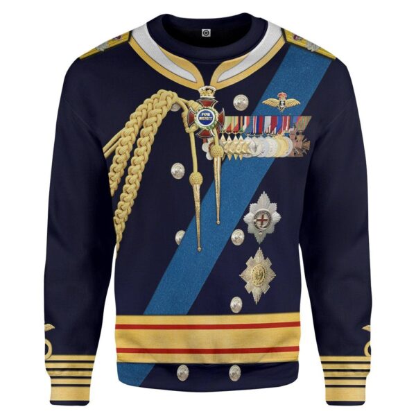 Gearhumans 3D Duke of Edinburgh Uniform Custom Tshirt Hoodie Apparel GW27042114 3D Apparel Long Sleeve S
