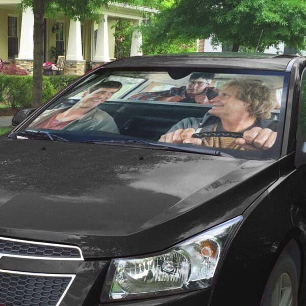 gearhumans 3D Dumb & Dumber Custom Car Auto Sunshade GL31072 Auto Sunshade