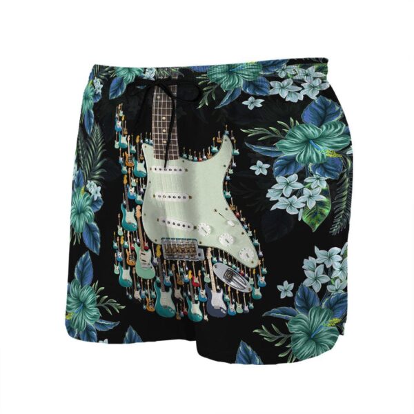 Gearhumans 3D Electric Guitar Hawaii Custom Beach Shorts Swim Trunks GS14052123 Men Shorts