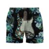 Gearhumans 3D Electric Guitar Hawaii Custom Beach Shorts Swim Trunks GS14052123 Men Shorts Men Shorts S