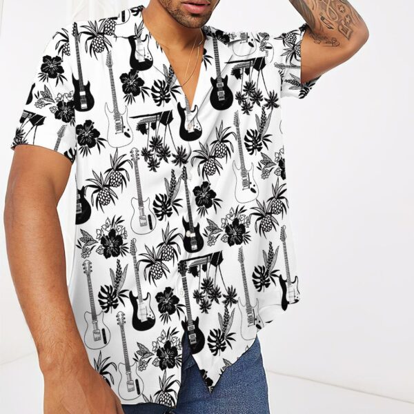 Gearhumans 3D Electric Guitar Hawaii shirt ZZ24032 Hawai Shirt