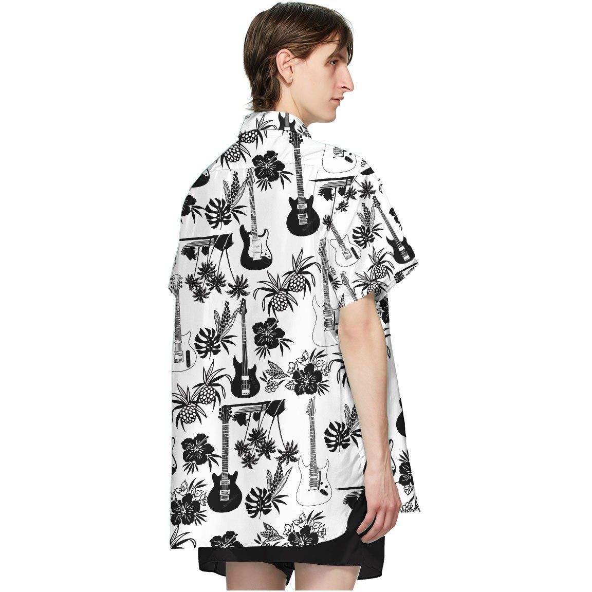 Gearhumans 3D Electric Guitar Hawaii shirt ZZ24032 Hawai Shirt