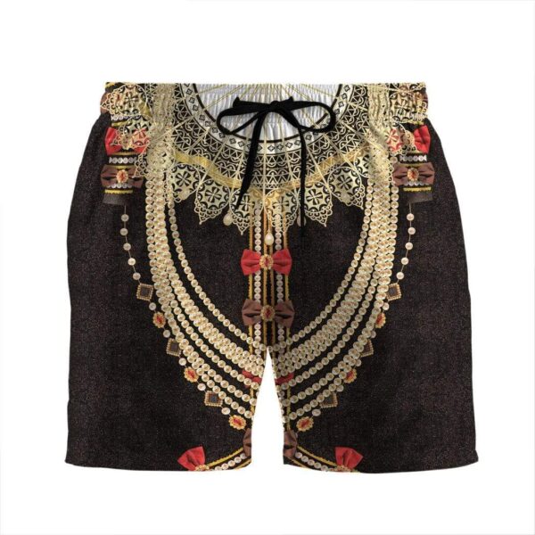 Gearhumans 3D Elizabeth I of England Custom Beach Shorts Swim Trunks GV100726 Men Shorts Men Shorts S