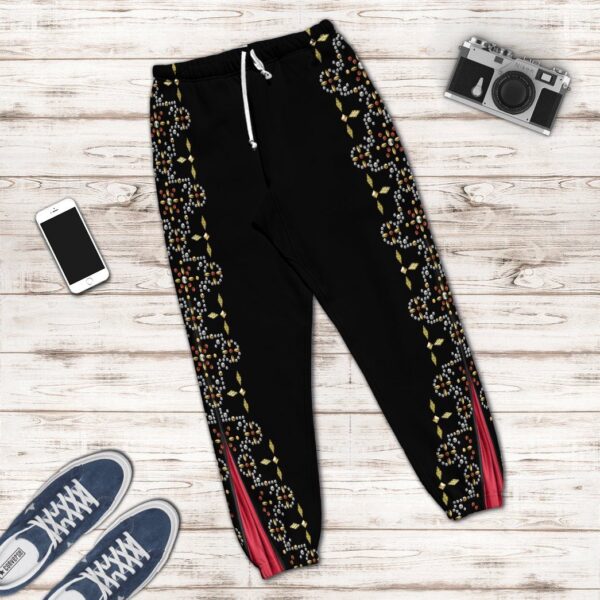 Gearhumans 3D ELV PRL Black Conquistador Custom Sweatpants GW01072121 Sweatpants