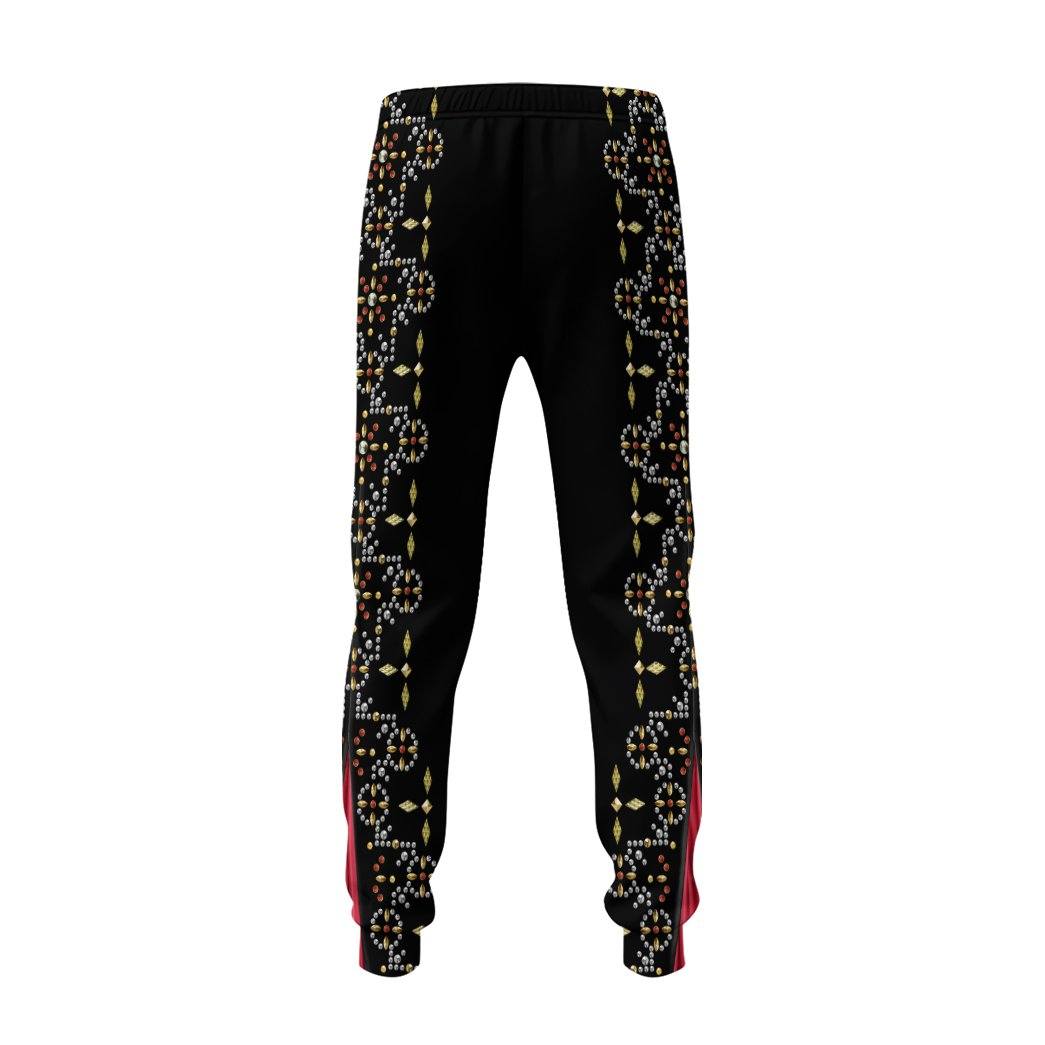 Gearhumans 3D ELV PRL Black Conquistador Custom Sweatpants GW01072121 Sweatpants