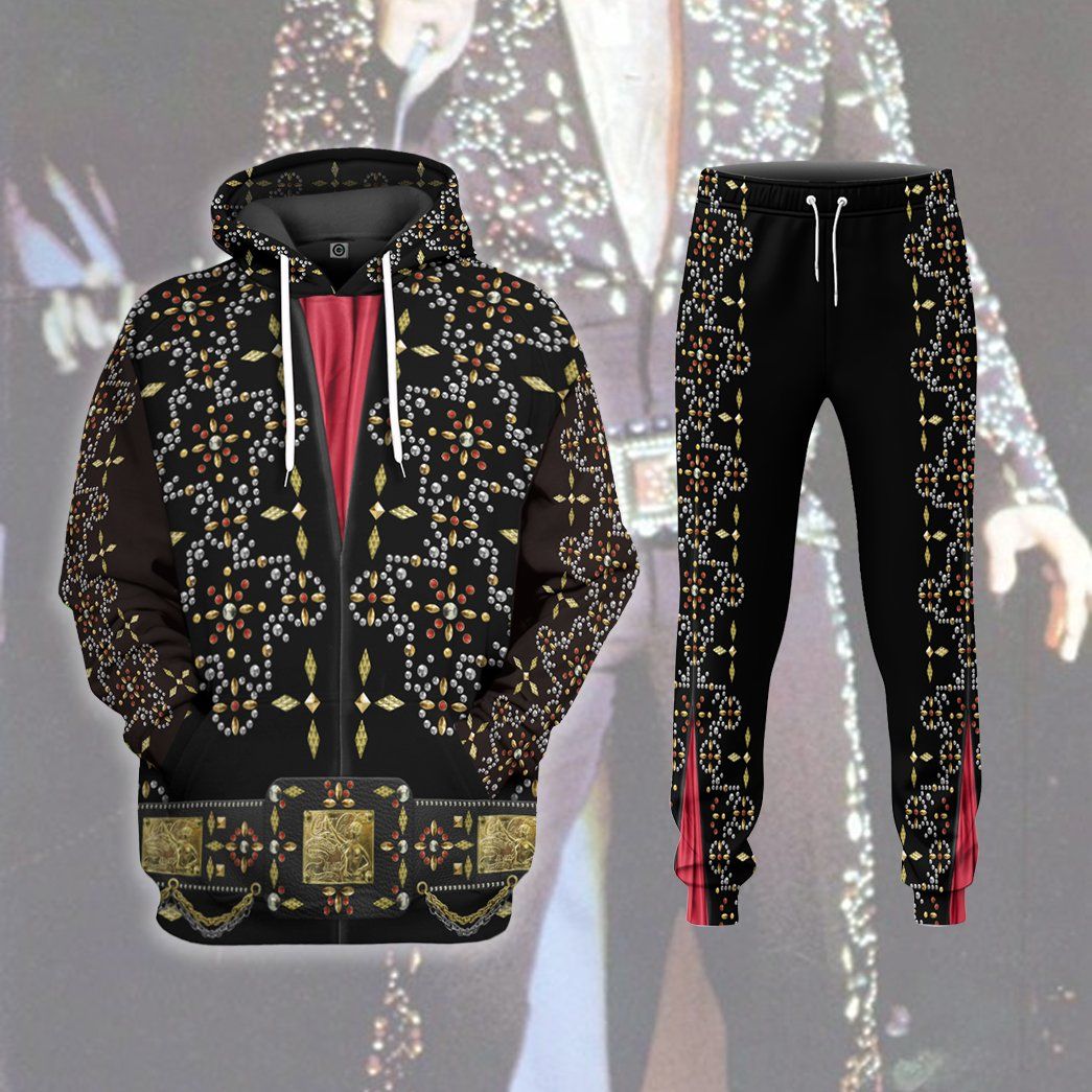 Gearhumans 3D ELV PRL Black Conquistador Custom Sweatpants GW01072121 Sweatpants