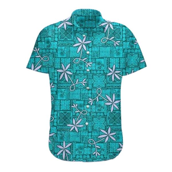Gearhumans 3D ELV PRL Blue Hawaii Shirt ZB290313 Hawai Shirt Short Sleeve Shirt S