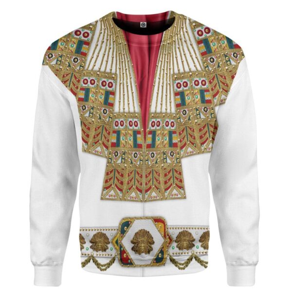 Gearhumans 3D ELV PRL Inca Gold Leaf Custom Tshirt Hoodie Apparel GW01072114 3D Apparel Long Sleeve S