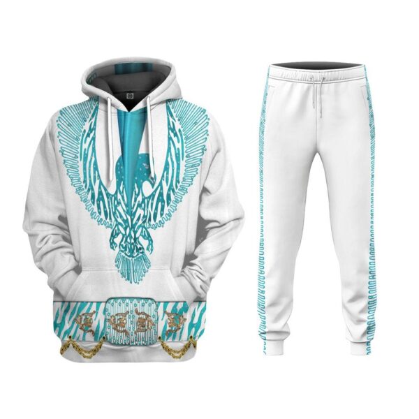Gearhumans 3D ELV PRL Phoenix Turquoise Jumpsuit Custom Sweatpants GW11062113 Sweatpants 