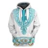 GearhumanS 3D ELV PRL Phoenix Turquoise Jumpsuit Custom Tshirt Hoodie Apparel GW11062112 3D Apparel Hoodie S