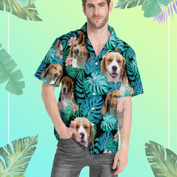 Gearhumans 3D English Foxhound Dog Summer Custom GW19052116 Hawai Shirt
