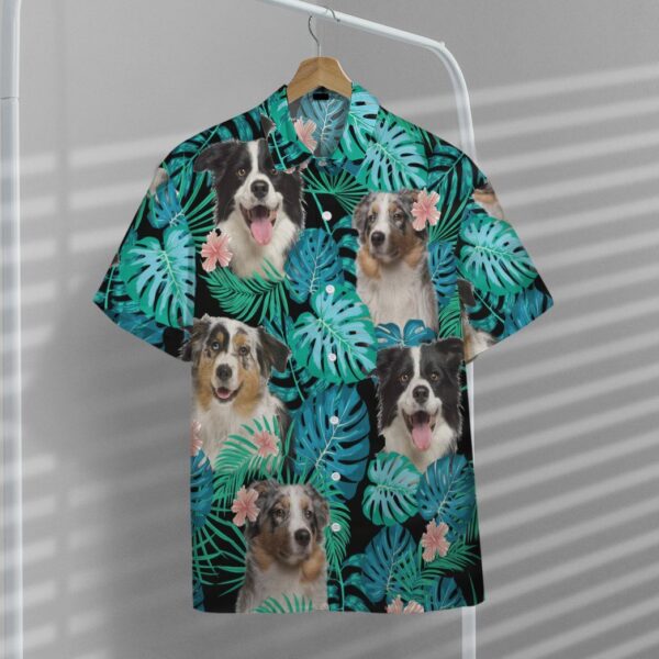 Gearhumans 3D English Shepherd Dog Summer Custom Short Sleeve Shirt GW19052117 Hawai Shirt