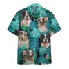 Gearhumans 3D English Shepherd Dog Summer Custom Short Sleeve Shirt GW19052117 Hawai Shirt Short Sleeve Shirt S