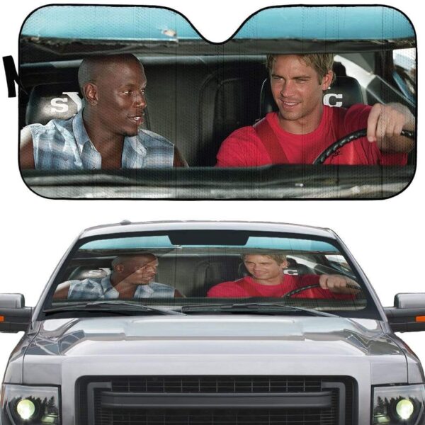 gearhumans 3D Fast And Furious Custom Car Auto Sunshade GS27076 Auto Sunshade