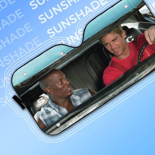 gearhumans 3D Fast And Furious Custom Car Auto Sunshade GS27076 Auto Sunshade 