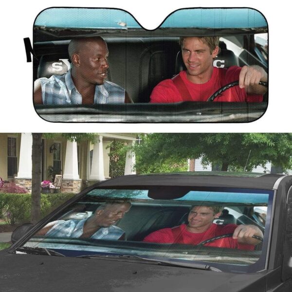 gearhumans 3D Fast And Furious Custom Car Auto Sunshade GS27076 Auto Sunshade 
