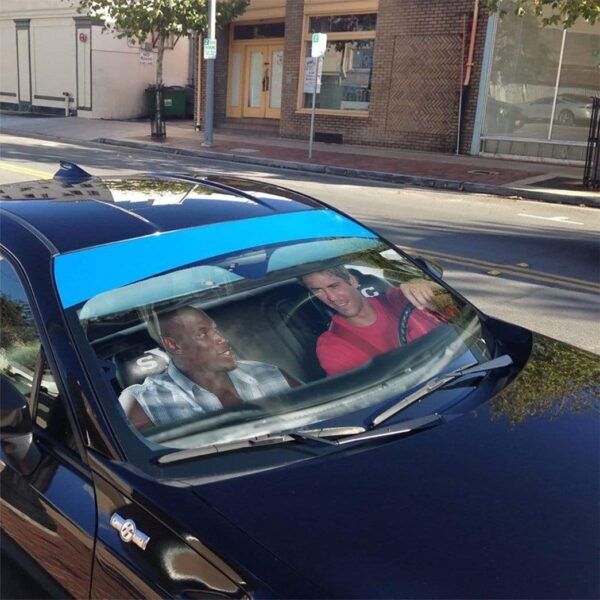 gearhumans 3D Fast And Furious Custom Car Auto Sunshade GS27076 Auto Sunshade 