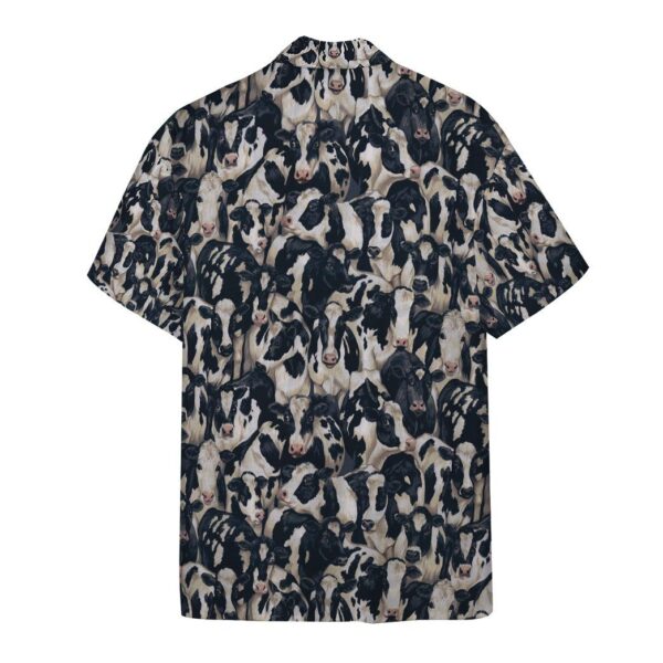 Gearhumans 3D Fat Quarter Cows Farm Custom Hawaii Shirt GO12052111 Hawai Shirt