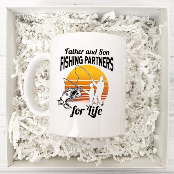 Gearhumans 3D Father And Son Fishing Partners For Life Mug ZK2005211 Mug