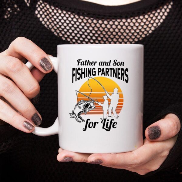 Gearhumans 3D Father And Son Fishing Partners For Life Mug ZK2005211 Mug