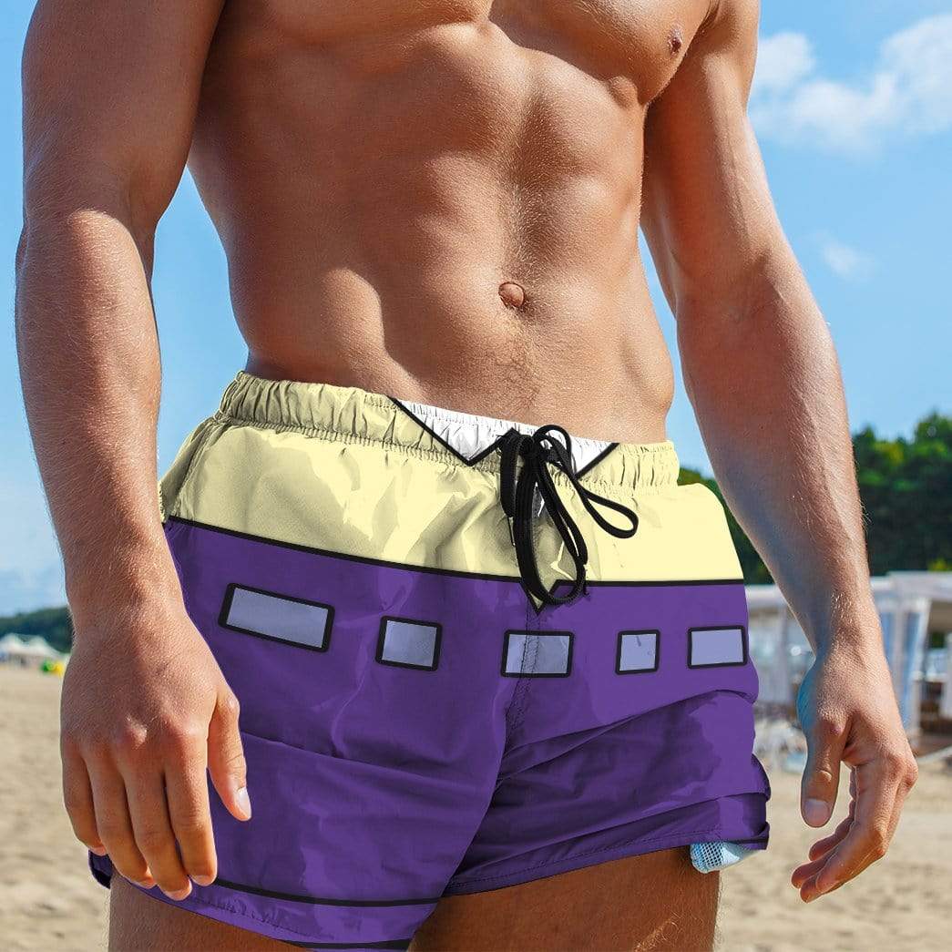 Gearhumans 3D Ferb Custom Beach Shorts Swim Trunks GL07078 Men Shorts