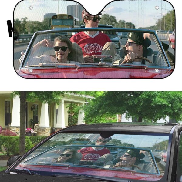 Gearhumans 3D Ferris Buellers Day Off Car Auto Sunshade GS2804215 Auto Sunshade