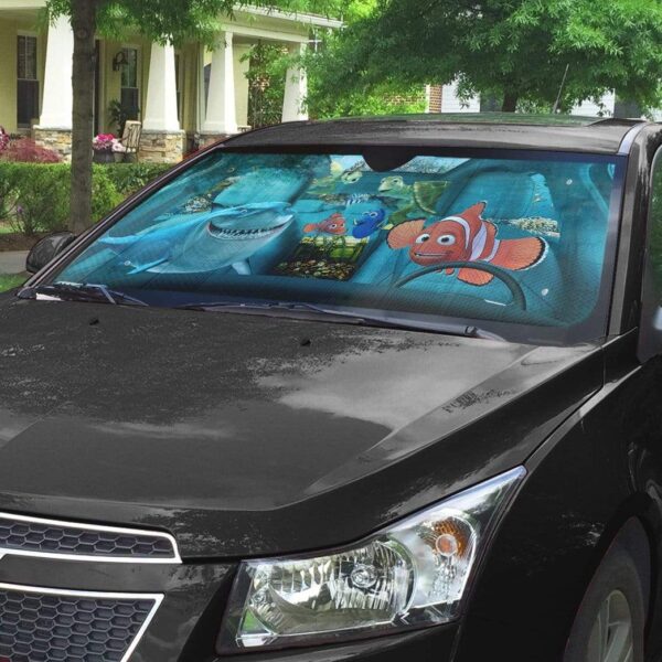 gearhumans 3D Finding Nemo Custom Car Auto Sunshade Custom Car Auto Sunshade GL22071 Auto Sunshade