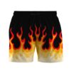 Gearhumans 3D Fire Hot Rod Flames Custom Beach Shorts Swim Trunk GS1406218 Men Shorts Men Shorts S
