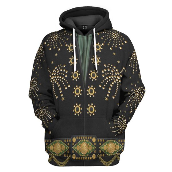 Gearhumans 3D Firework ELV PRL Jumpsuit Custom Tshirt Hoodie Apparel GW1106216 3D Apparel Hoodie S 