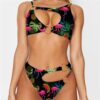 Gearhumans 3D Flamingo Hawaii Custom Ring Swimsuit GW1305212 Ring Swimsuit Ring Swimsuit S 