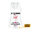 Gearhumans 3D Flamingo If Im Drunk Its Her Fault Custom Name Hollow Tank Top GW08043 Hollow Tank Top Hollow Tank Top S