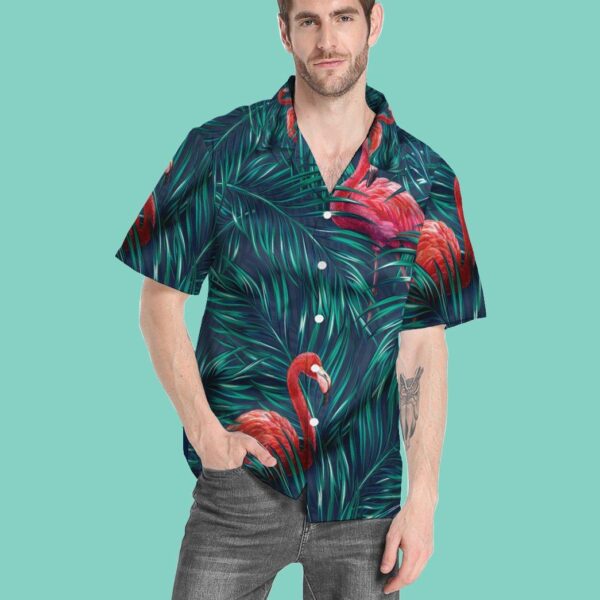 Gearhumans 3D Flamingo Tropical Custom Hawaii Shirt GO18052125 Hawai Shirt