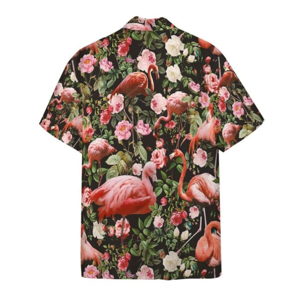 Gearhumans 3D Floral and Flamingo Custom Hawaii Shirt GO21052113 Hawai Shirt