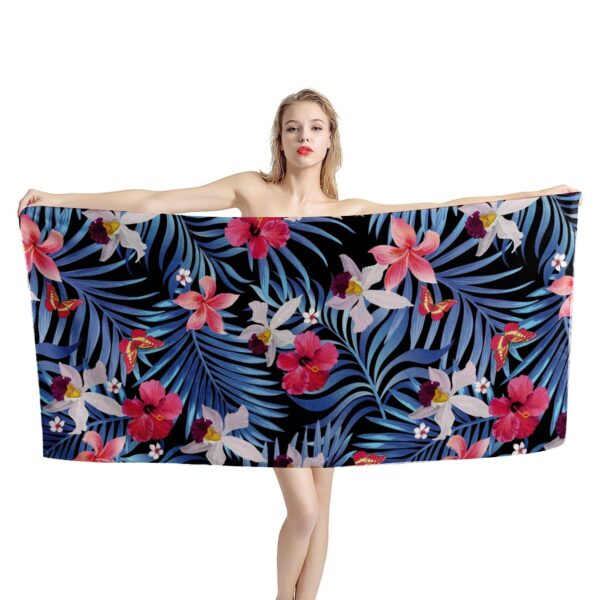 Gearhumans 3D Flower Beach Towel GJ14052120 Towel