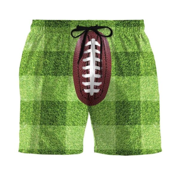 Gearhumans 3D Football Beach Shorts Swim Trunks GV03062 Men Shorts Men Shorts S