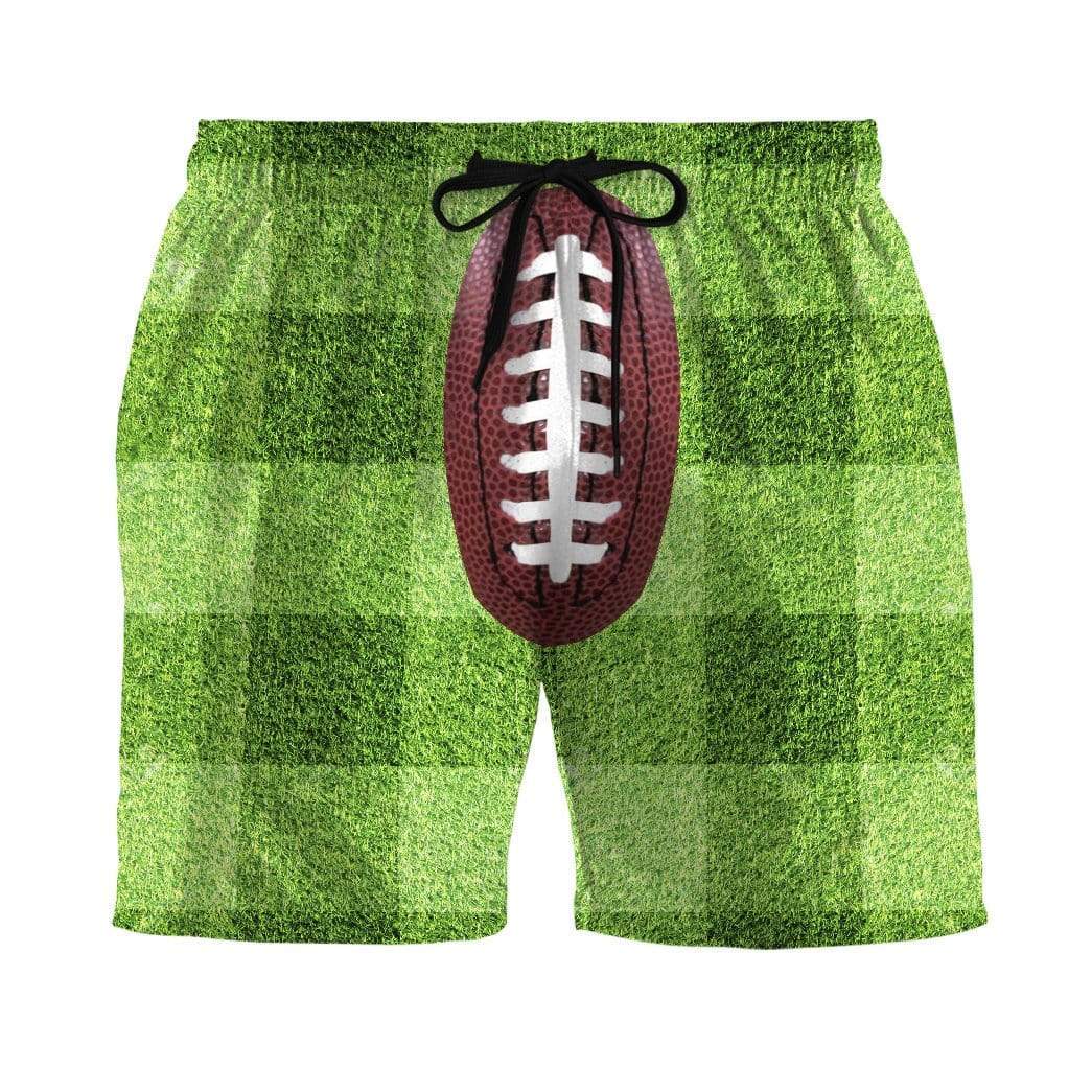 Gearhumans 3D Football Beach Shorts Swim Trunks GV03062 Men Shorts Men Shorts S