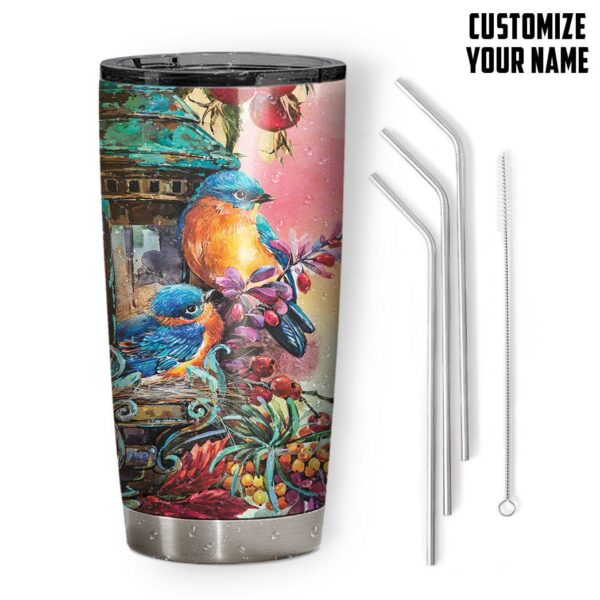 Gearhumans 3D Forever In My Heart Custom Name Tumbler GS1904212 Tumbler