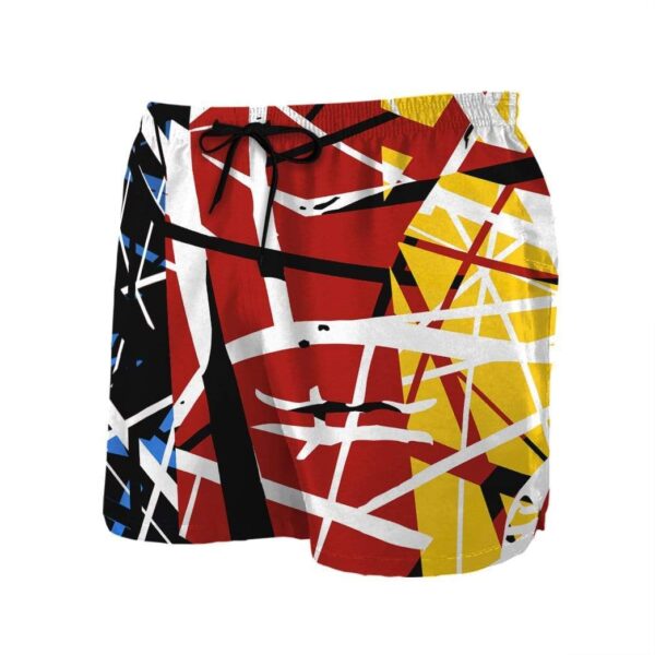 Gearhumans 3D Frankenstrat RGB Mix Custom Beach Shorts Swim Trunks GN06086 Men Shorts