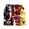 Gearhumans 3D Frankenstrat RGB Mix Custom Beach Shorts Swim Trunks GN06086 Men Shorts Men Shorts S