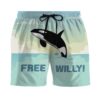 Gearhumans 3D Free Willy Custom Beach Shorts GS25061 Men Shorts Men Shorts S